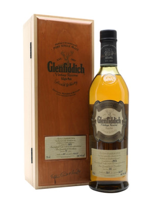 Glenfiddich 1972 / 31 Year Old / Vintage Reserve Speyside Whisky