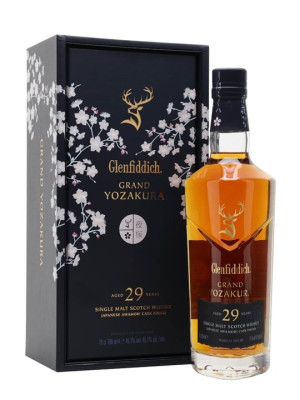 Glenfiddich Speyside Single Malt Scotch Whisky - 29 Year Old, Grand Yozakura Awamori Finish, 70cl / 45.1%, Distillery Bottling