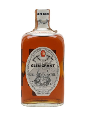 Glen Grant 10 Year Old / Bot.1970s Speyside Single Malt Scotch Whisky