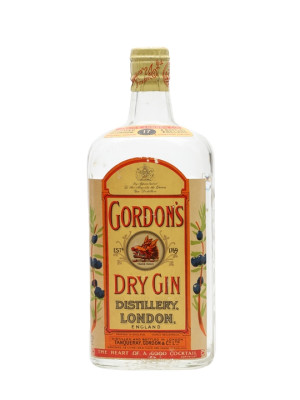 Gordon's Dry Gin / Bot.1950s / Spring Cap