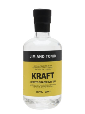Jim and Tonic Kraft Hopped Grapefruit Gin / Small Bottle
