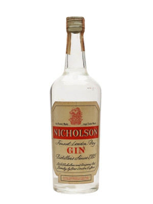 Nicholson London Dry Gin / Bot.1970s