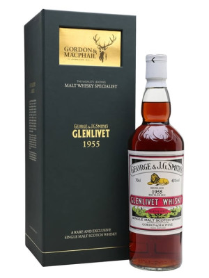 Glenlivet 1955 / 56 Year Old / Sherry Cask / Gordon & MacPhail Speyside Whisky