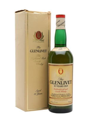 Glenlivet 12 Year Old / Bot.1970s Speyside Single Malt Scotch Whisky