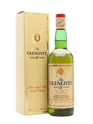 Glenlivet 12 Year Old / Bot.1980s Speyside Single Malt Scotch Whisky