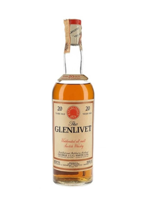 Glenlivet 20 Year Old / Bot.1960s Speyside Single Malt Scotch Whisky