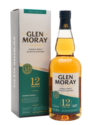 Glen Moray 12 Year Old Speyside Single Malt Scotch Whisky