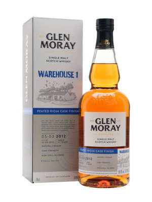 Glen Moray 2012 / Peated Rioja Finish / Warehouse 1 Release Speyside Whisky