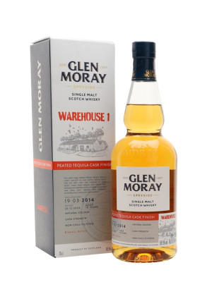 Glen Moray 2014 / Peated Tequila Finish / Warehouse 1 Release Speyside Whisky