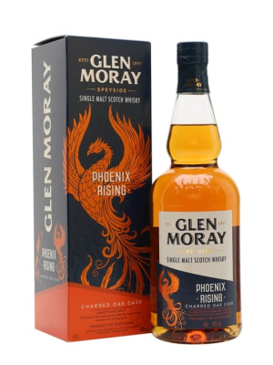 Glen Moray Phoenix Rising / Charred Oak Casks Speyside Whisky