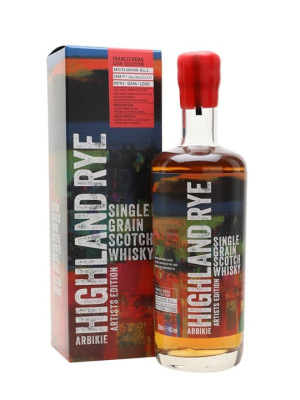Arbikie Highland Rye Artist Edition 1 / Francis Boag Single Whisky