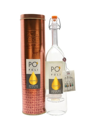 Jacopo Poli Po' Morbida (Moscato) Grappa