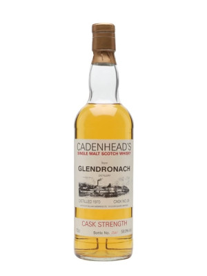 Glendronach 1970 / Cask #25 / Cadenhead's Highland Whisky