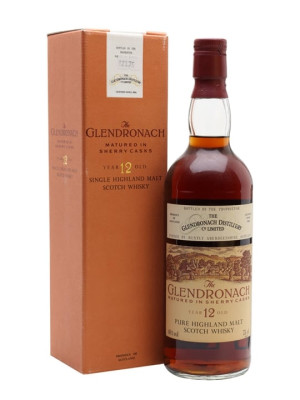 Glendronach 12 Year Old / Sherry Cask / Bot.1980s Highland Whisky