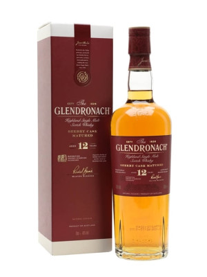 Glendronach 12 Year Old / Sherry Cask Matured Highland Whisky