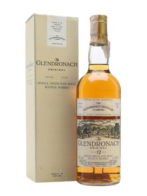Glendronach 12 Year Old / Original / Previ Import / Bot.1980s Highland Whisky