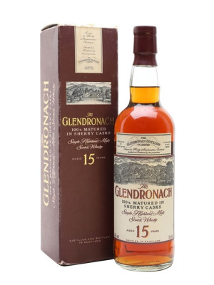 Glendronach 15 Year Old / Sherry Cask / Bot.2000s Highland Whisky