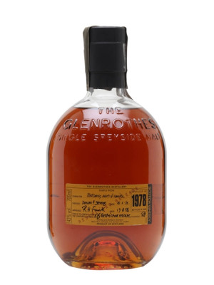 Glenrothes 1978 / Bot.1999 Speyside Single Malt Scotch Whisky