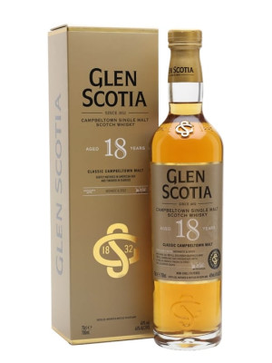 Glen Scotia 18 Year Old Campbeltown Single Malt Scotch Whisky