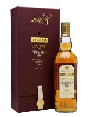 Glenury Royal 1984 / 28 Year Old / Rare Old / Gordon & MacPhail Highland Whisky