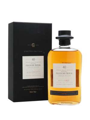 Glenury Royal 1970 / 40 Year Old Highland Single Malt Scotch Whisky