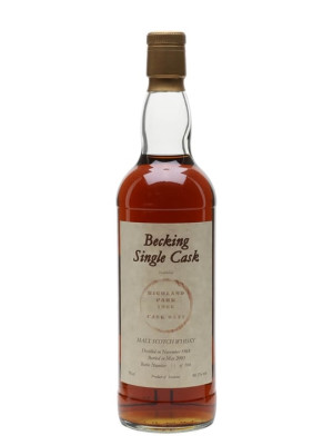 Highland Park 1968 / 34 Year Old / Becking AG Island Whisky