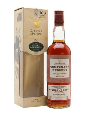 Highland Park 1970 / Centenary Reserve / Gordon & Macphail Island Whisky