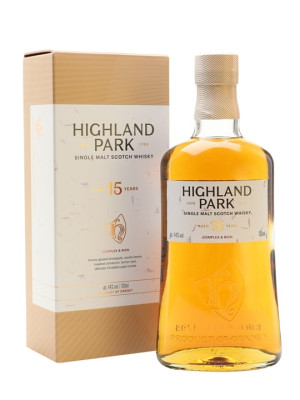 Highland Park 15 Year Old Island Single Malt Scotch Whisky