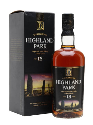 Highland Park 18 Year Old / Bot.1990s Island Single Malt Scotch Whisky