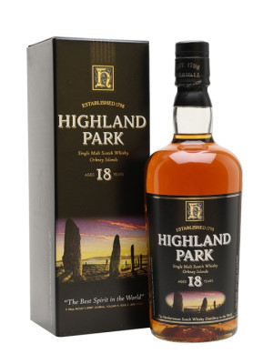 Highland Park 18 Year Old / Bot.1990s Island Single Malt Scotch Whisky