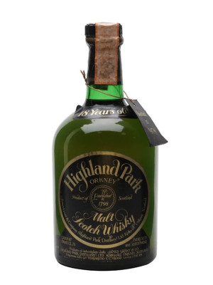 Highland Park 1956 / 18 Year Old / Bot.1974 Island Whisky