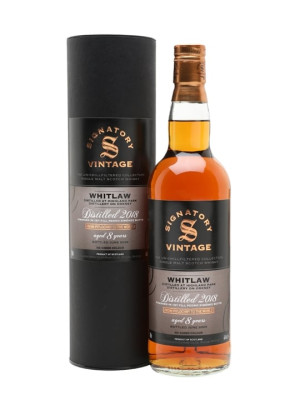 Whitlaw 2018 / 8 Year Old / Signatory Island Single Malt Scotch Whisky