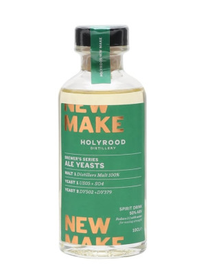 Holyrood Distillery Aged New Make Ale Yeasts Malt Spirit