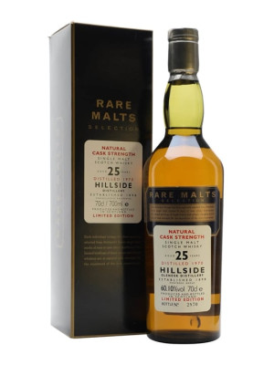 Hillside 1970 / 25 Year Old / Rare Malts Highland Whisky
