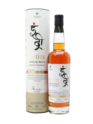 Indri Trini Three Wood Indian Single Malt Single Malt Indian Whisky