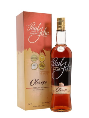 Paul John Oloroso Select Cask Single Malt Indian Whisky