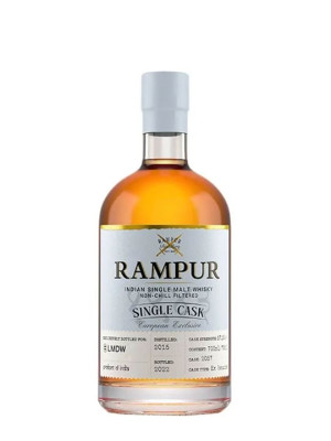 Rampur 2015 / Bourbon Single Cask / European Exclusive Indian Whisky