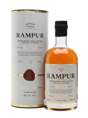 Rampur Select / 2023 Limited Release Indian Single Malt Whisky