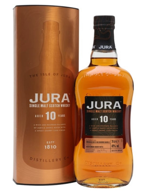 Jura 10 Year Old Island Single Malt Scotch Whisky