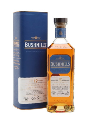 Bushmills 12 Year Old Single Malt Single Malt Irish Whisky