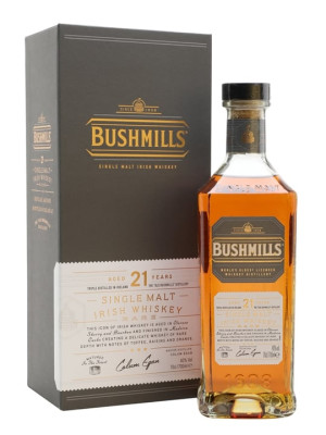 Bushmills 21 Year Old Single Malt Irish Whiskey
