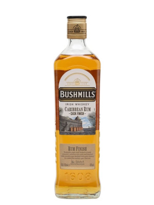 Bushmills Caribbean Rum Cask Finish Blended Irish Whiskey