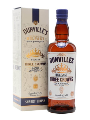 Dunville's Three Crowns Whiskey Blended Irish Whiskey