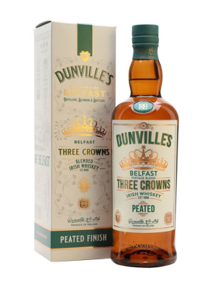 Dunville's Three Crowns Peated Whiskey Blended Irish Whiskey