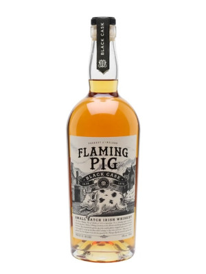 Flaming Pig Black Cask Irish Whiskey Irish Blended Whiskey