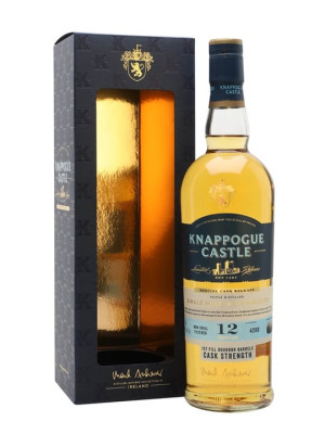 Knappogue Castle 12 Year Old Cask Strength Irish Single Malt Whiskey