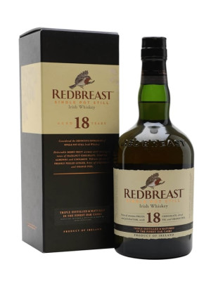 Redbreast 18 Year Old  Single Pot Still Irish Whiskey