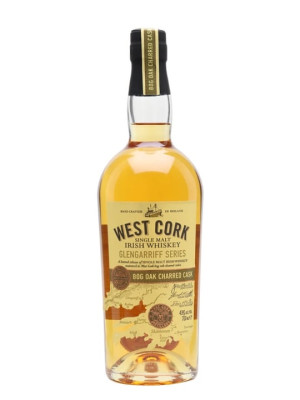 West Cork Bog Oak Charred Cask Single Malt Irish Whiskey