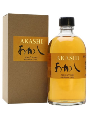 Akashi Single Malt 5 Year Old / Bourbon Cask Japanese Whisky