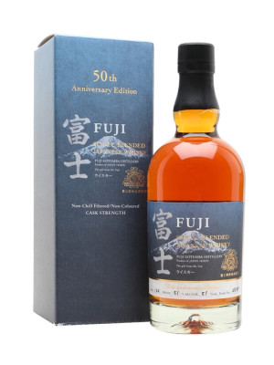 Fuji 50th Anniversary Edition Single Blended Whisky Japanese Whisky